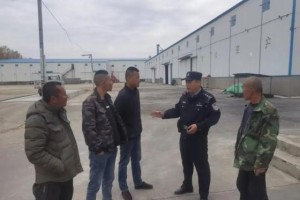 双城分局经侦大队深入走访服务粮食企业