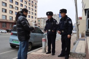 宾县公安局开展文明养犬宣传活动