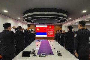 宾县公安局组织开展“重温训词精神 铸牢忠诚警魂”主题党日活动