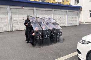 南岗分局特警中队组织开展实战训练