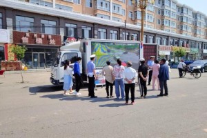 交安宣传进辖区，把好平​安出行关