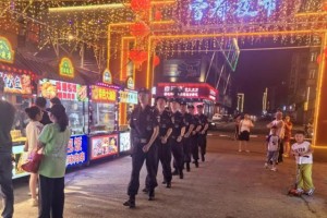 冰城公安：用“脚步”守护“烟火气”