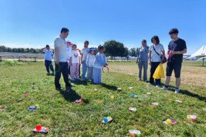 中国移动大庆分公司组织开展“幸福1+1”  员工秋游活动