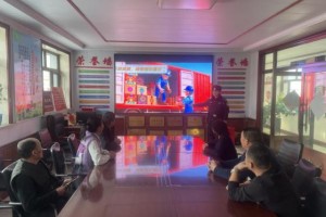 讲安全 护新春  冰城公安烟花爆竹安全宣传进村屯