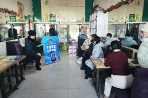 打谣宣传零距离 守护平安“警”相随