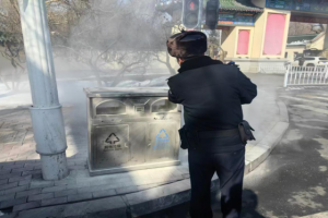 巡逻途中遇火情 民警秒变 “消防员” 及时除险保平安