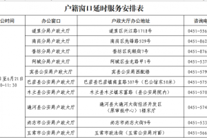 冰城公安：端午窗口“不打烊”  暖心服务“不断档”