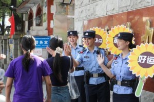 你逐梦，我护航！  冰城公安圆满交出中考答卷