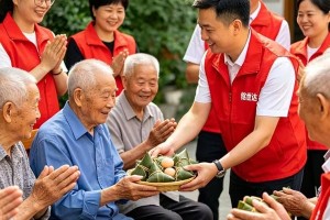 情暖端午佳节 铭世达团队善行暖桑榆