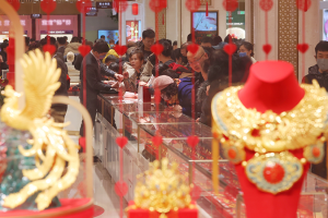 连挫三日后金价反弹，金饰价重回960元/克