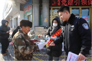 警民同心 反诈同行——通河公安靶向宣传守护群众“钱袋子”