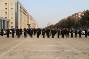 队列砺警 培塑新风