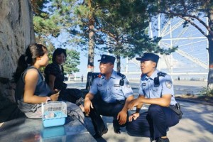 冰城公安“一景一策”  绘就夏日平安风景线