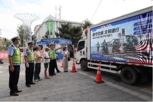 通河县公安局交通管理大队开展摩托车、电动车专项整治助力交通安全“打击月”