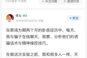 女子卧底“杀猪盘”：开始就像普通恋爱，项目漏洞百出，但骗子太懂人心