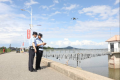 水陆空立体巡防 冰城公安守护松花江碧水清波